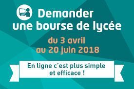 BOURSE NATIONALE DE LYCEE – Rentrée 2018 – Elèves de 3ème.