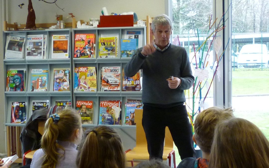 L’écrivain Jean-Claude Mourlevat à la rencontre de ses lecteurs