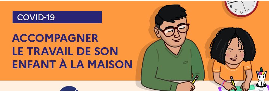 Accompagner le travail de son enfant à la maison