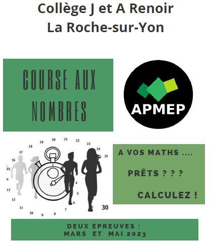 C’est la semaine des mathématiques !